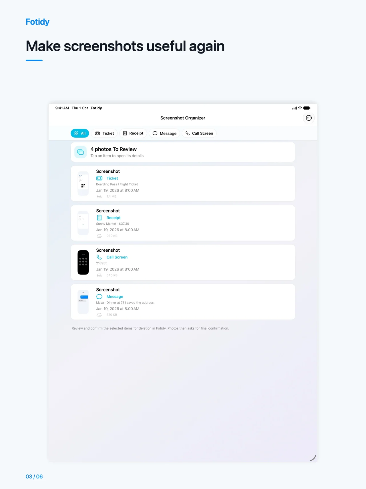 iPad · Make screenshots useful again