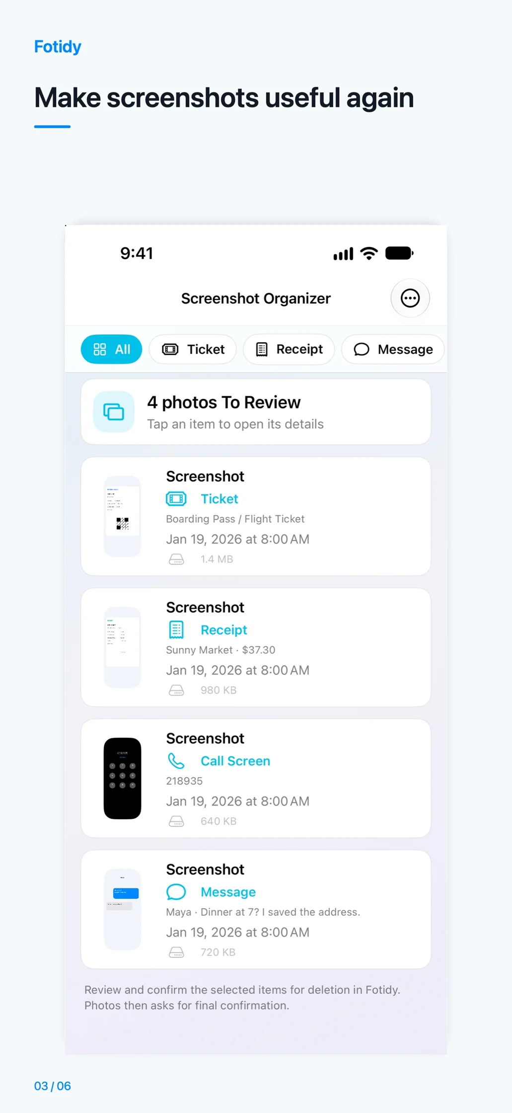 iPhone · Make screenshots useful again