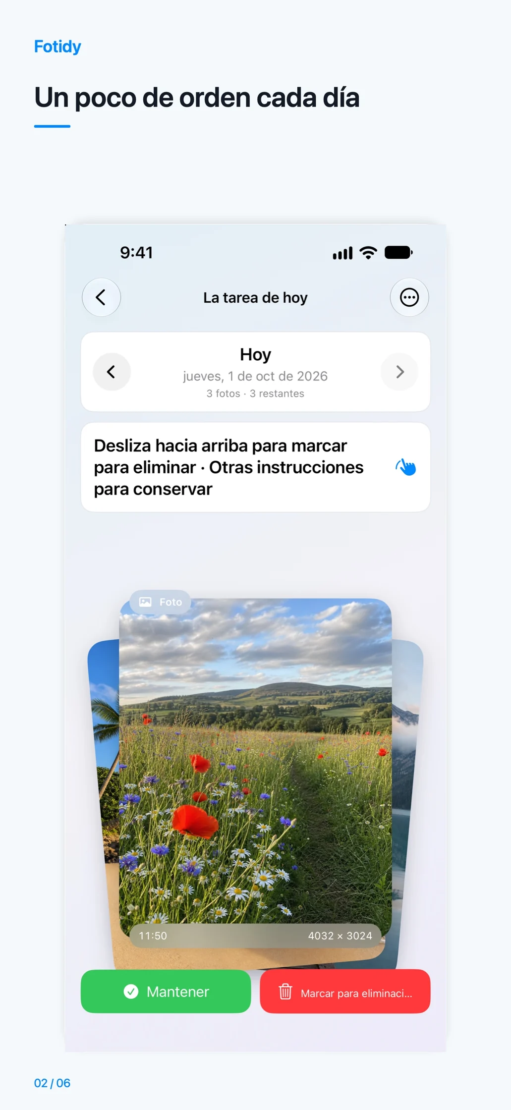 iPhone · Un poco de orden cada día