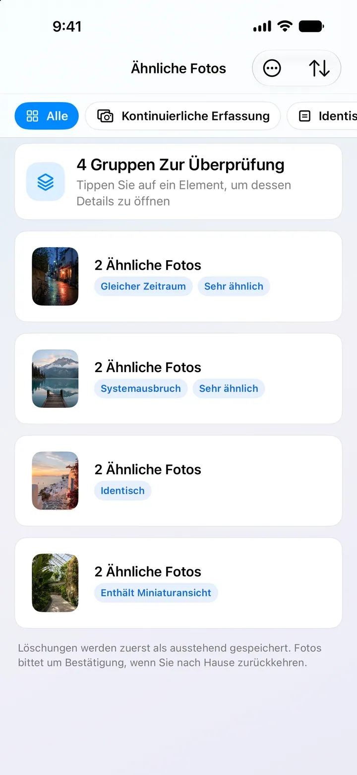 Ähnliche Fotos präzise gruppieren und die beste Aufnahme finden