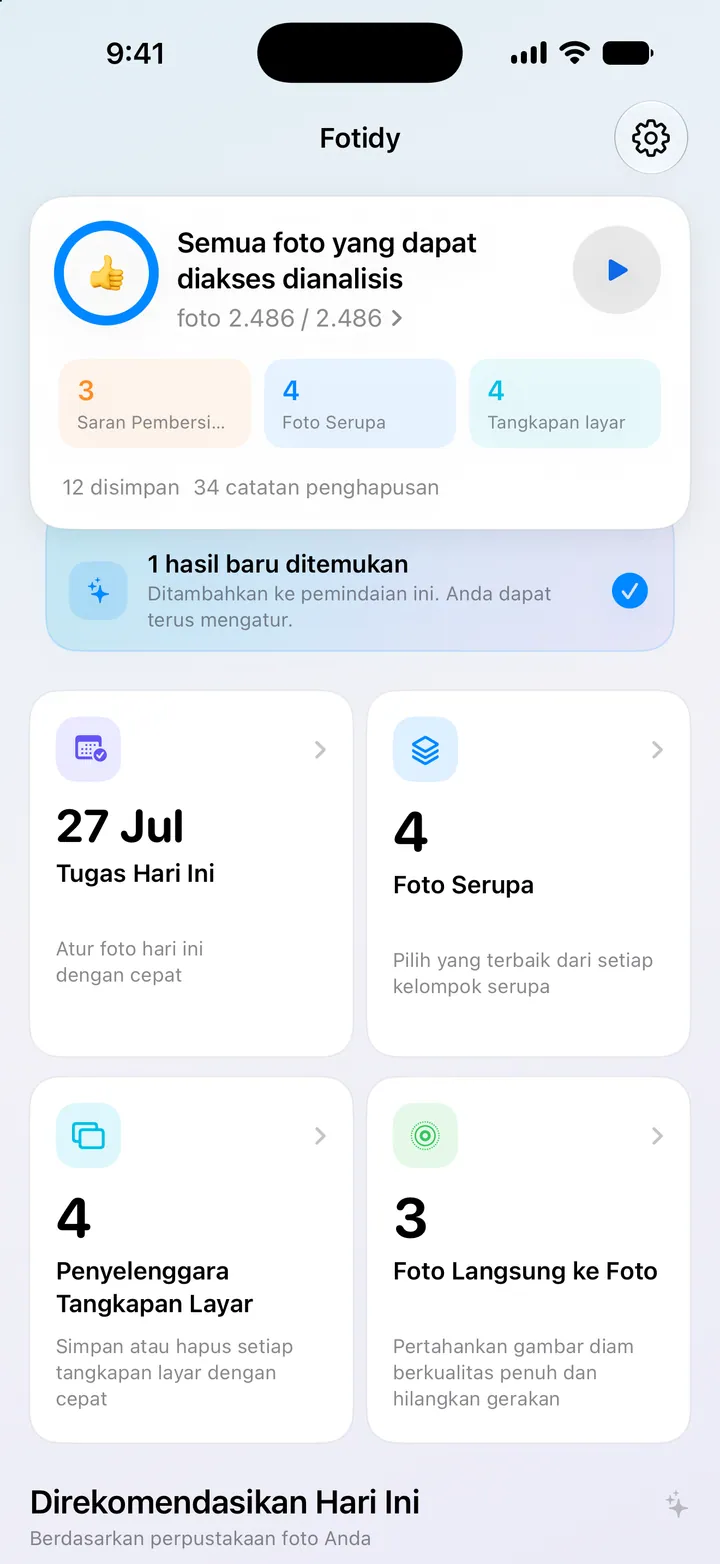 Lihat hasil analisis dan alat pengelolaan di satu tempat