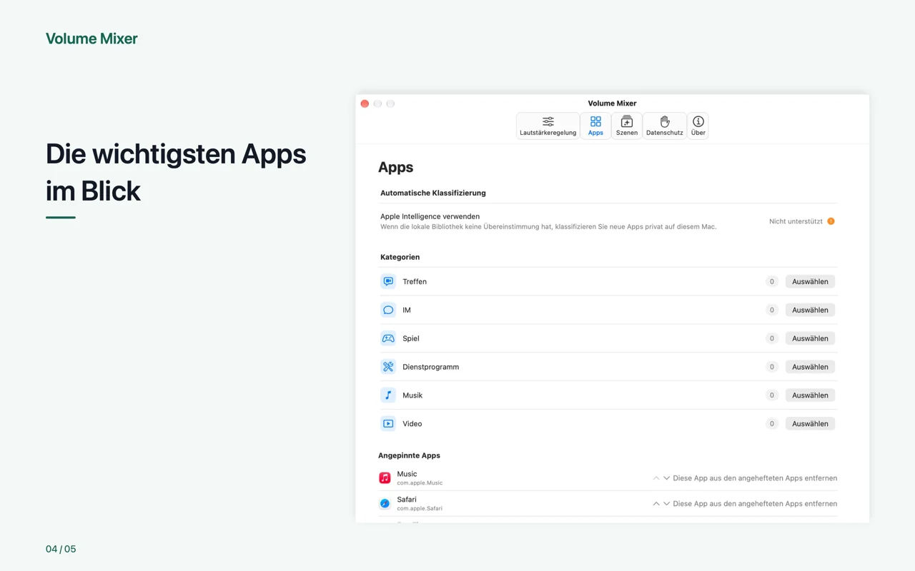 Mac · Die wichtigsten Apps im Blick