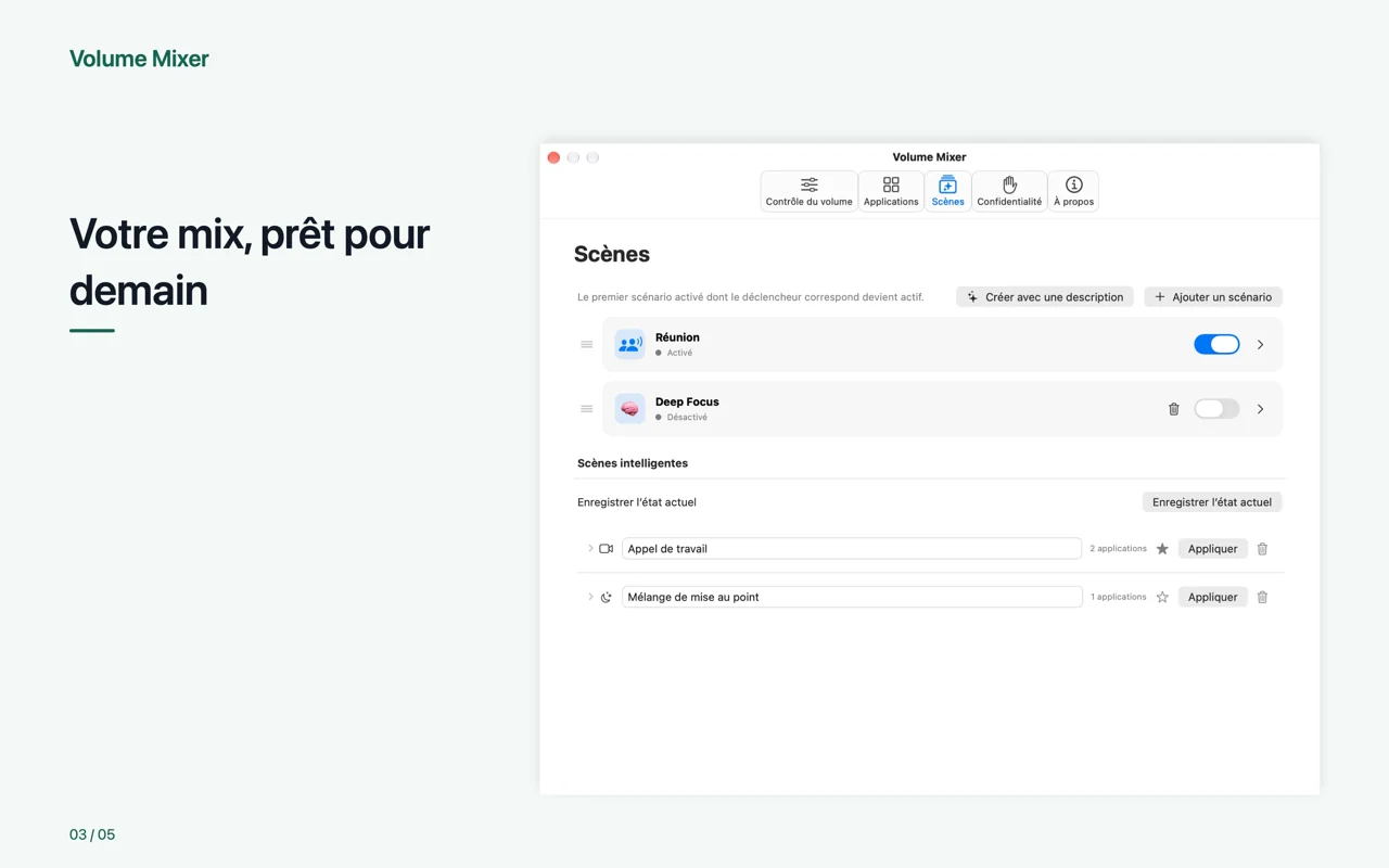 Mac · Votre mix, prêt pour demain